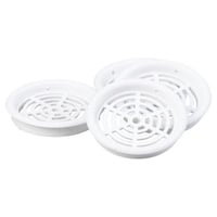 Duka skabsrist type 61.1, 43 mm, hvid