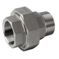 Union mf/np konisk tt, 1'' AISI 316