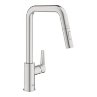 GROHE Start kkkenarmatur, u-tud, udtrk, dual spray, supersteel