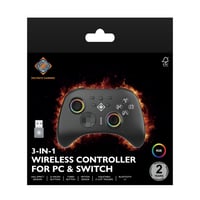 3-in-1 Wireless Controller for PC, 2.4G + BT 5.1 Connection