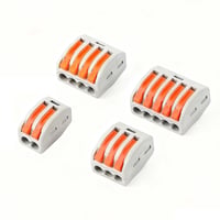 Samlemuffer st 46 stk., 0,32-2,5 mm, til 2/3/4/5 ledninger