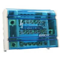 Distributionsblok 100A, 4P, 1I35, 1U16, 5U6