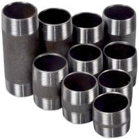 Sorte nippelrr, ?" x ?", 25 stk. i assorterede lngder billede