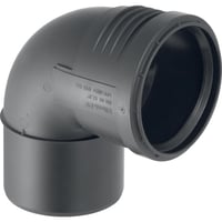90 mm x 87,5° Bøjning Silent PP Geberit