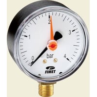 MANOMETER Ø80 X 1/2 0-16 BAR NEDADVENDT TILSLUTNING TIL VARMEANLÆG