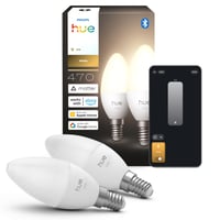 Philips Hue E14 LED-pre, kerte, B39, White (2-pak)