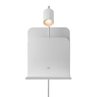 Roomi LED vglampe med USB-oplader, GU10, hvid - Nordlux