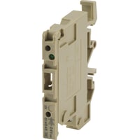 Sikringsklemme KDKS1 814645, 4mm, beige, skrueterminal, 24VDC, med LED