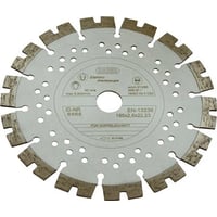 Baier diamantskive ø185mm uni Orginal Baier sølv allround skive 185 mm til rilleskærer
