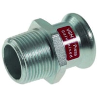 Vsh Xpress fz press overgang, 22 mm x 1/2" nippel, m-bakke