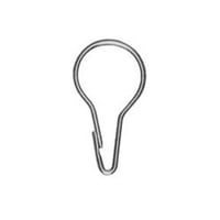 Springring til badeforhng, 27.150, krom