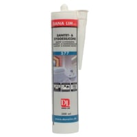 Billede af Dana Lim - Sanitet- & byggesilcone 577 hvid 300 ml.