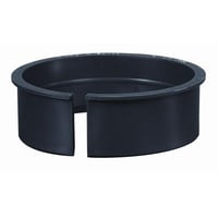 MA stttebsning, 110 mm, sort, til tykvggede rr, H=35 mm