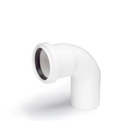 Raupiano bjning, DN75, 87 mm, hvid