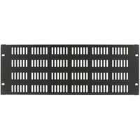 Lanview 19" 4U blindpanel skruefastgjort ventileret sort
