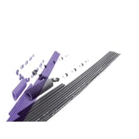 Watercare tryksivestrenge, 40 mm, 2 x 15 m PE5 PE, med spndfittings