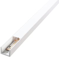 StripLine profil, pbygget, 1,8 meter, hvid
