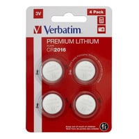 Verbatim Lithium battery CR2016 3V 4 pack
