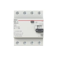 Fejlstrmsafbryder 63A, 300mA, 4P - AEG