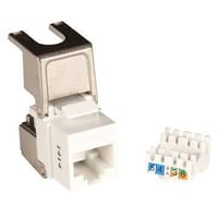 Lanview PRO Cat6a uafskrmet flip jack keystone