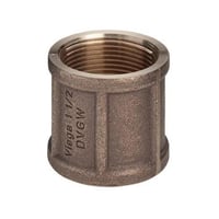 Muffe, 1", rdgods, silicium bronze