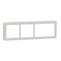 LK FUGA – Base 63 design ramme, 3 modul, lysegr