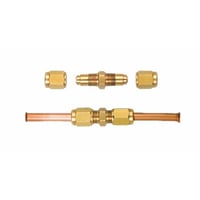 Loddefri Adapter Lige 1/4  "