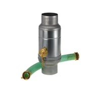 Regnvandssamler BZ, 87 mm, zink, med kobling