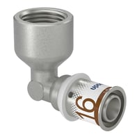 Uponor S-Press MLCP - Vinkelovergang 90 m. preskobling/muffe, 16 mm x "
