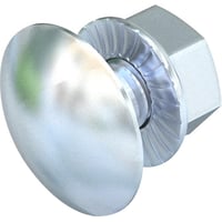 Bræddebolt FRSB M6x16 mm, varmgalvaniseret stål - 100 stk