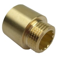 Haneforlnger 1/2", 40mm, rdgods - Viega billede