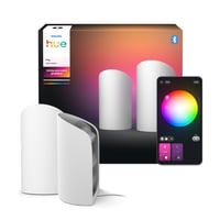 Philips Hue Play wall washer, Gradiant Color & White Ambiance, sort - 2-pak billede