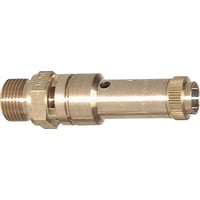 Sikkerhedsventil TUV godkendt, gevind 3/8"