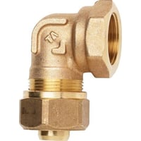 TA-PX – Kompressions vinkel 90 m. muffe, 15 mm x “