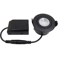 Nordtronic Low Profile Flexible G2 - uden driver - 55 - 2700K - 270lm - Sort (mat) / Inden- og udendrs