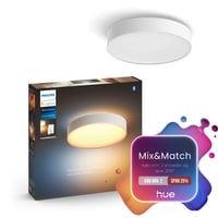 Philips Hue Enrave M loftlampe, 2450lm, White Ambiance, hvid, Bluetooth + Zigbee