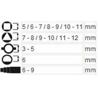 KNIPEX TwinKey multingle, 92 mm, 10 profiler