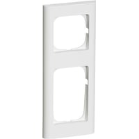 LK FUGA – Softline 68 ramme, 2 modul, hvid