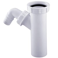 Tilslutningsrr PP, 1 1/4'' 40mm, 3/4'' studs