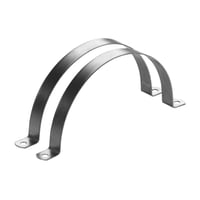 Lindab montagebjle UVH 250, udvendig 25 x 2,0, 2-delt