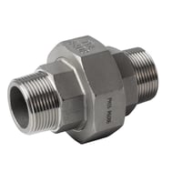 Union syrefast konisk ttning, nippel/nippel, DN ml 20