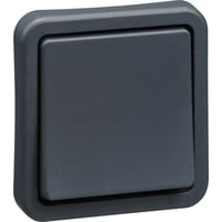 LK OPUS 74, Korrespondance afbryder med sljfeklemme, 1 modul, antracitgr - Lauritz Knudsen