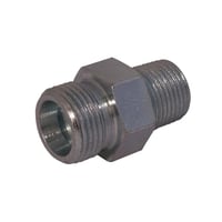 24 lige indskruning 10S, 3/8" NPT - Hydroscand