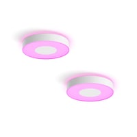 Philips Hue Infuse M loftslampe, 38 cm, Color & White Ambiance, 2400lm, hvid – 2 stk