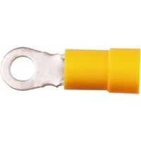 Iso. ringkabelsko A4643R, 4-6mm M4, gul – Elpress – 100 stk