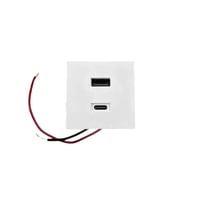 Shelly USB lader til Wall Display stand, hvid