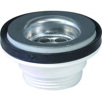 Purus bundventil med rist, 5/4"