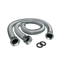 Flextilslutningsslanger - til nemmere montage af varmeventilator