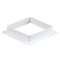 Overgangsstykke 100×150 mm, hvid, til murgennemfring 201, type 6A – Duka