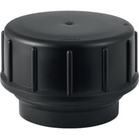 110 mm slutmuffe komplet, sort PEH – Geberit